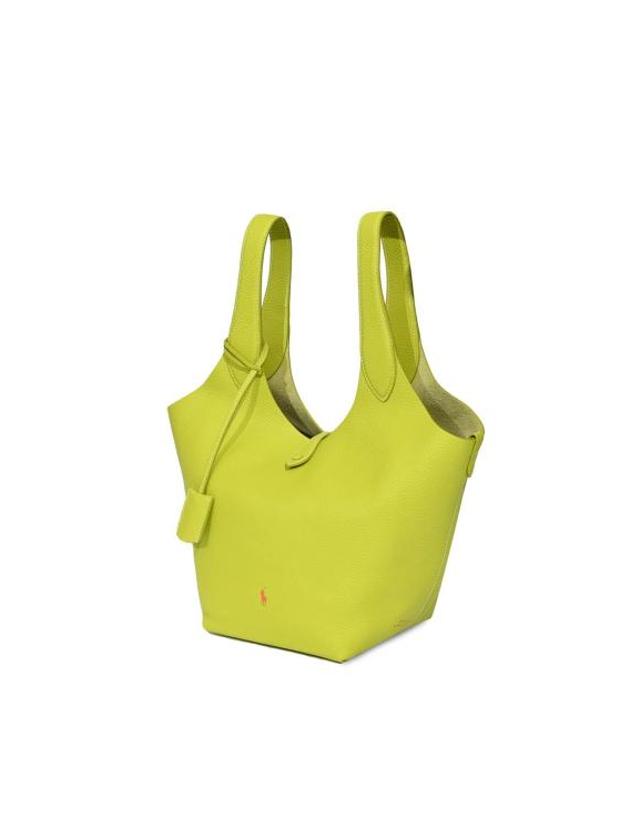 폴로 랄프로렌 [해외직구] 26SS 폴로 랄프로렌 토트백 428938031023 YELLOW 착용컷