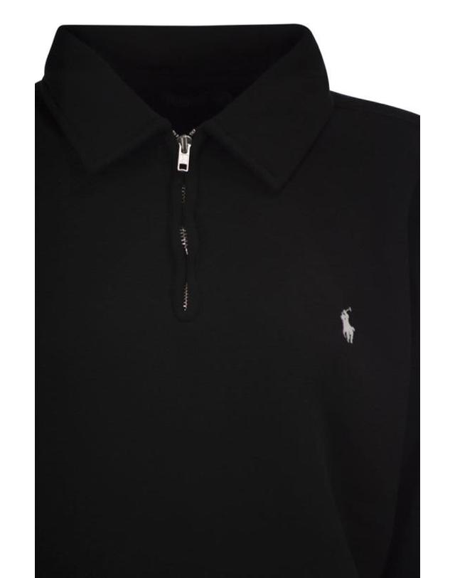 폴로 랄프로렌 [해외직구] 26FW 폴로 랄프로렌 폴로 티셔츠 211B18685 001 BLACK 착용컷