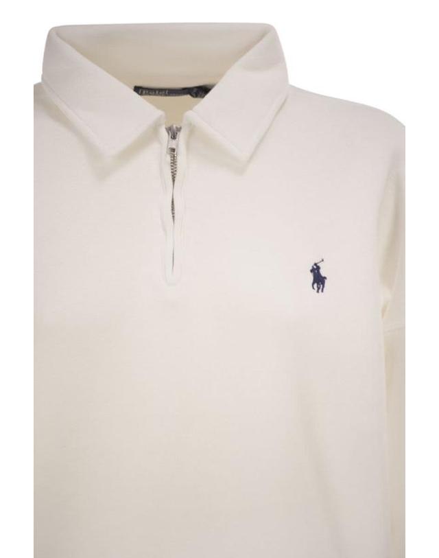 폴로 랄프로렌 [해외직구] 26FW 폴로 랄프로렌 폴로 티셔츠 211B18685 006 WHITE 착용컷