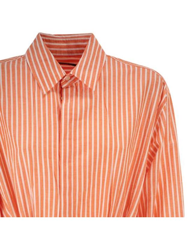 폴로 랄프로렌 [해외직구] 26SS 폴로 랄프로렌 미디 원피스 211A96364 ORANGE 착용컷