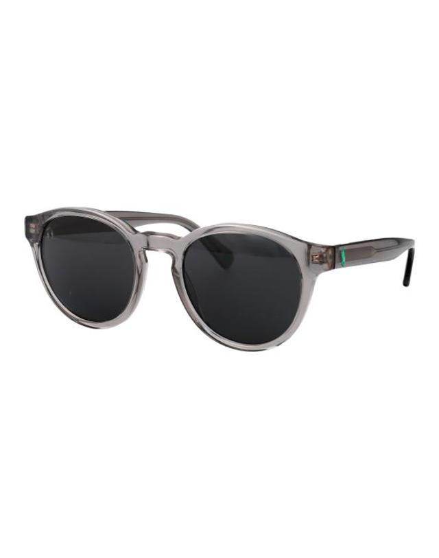 폴로 랄프로렌 [해외직구] 26SS 폴로 랄프로렌 선글라스 0PH4192 541387 SHINY TRANSPARENT GREY 착용컷