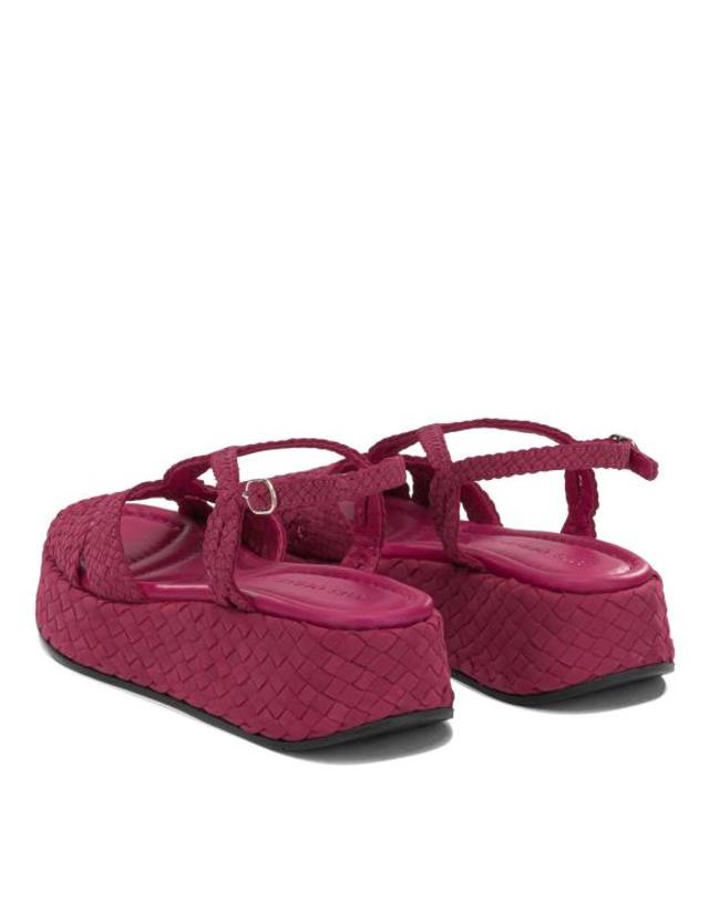 뽄스낀따나 [해외직구] 26SS 뽄스 낀따나 샌들 10834T00LIRIO Fuchsia 착용컷