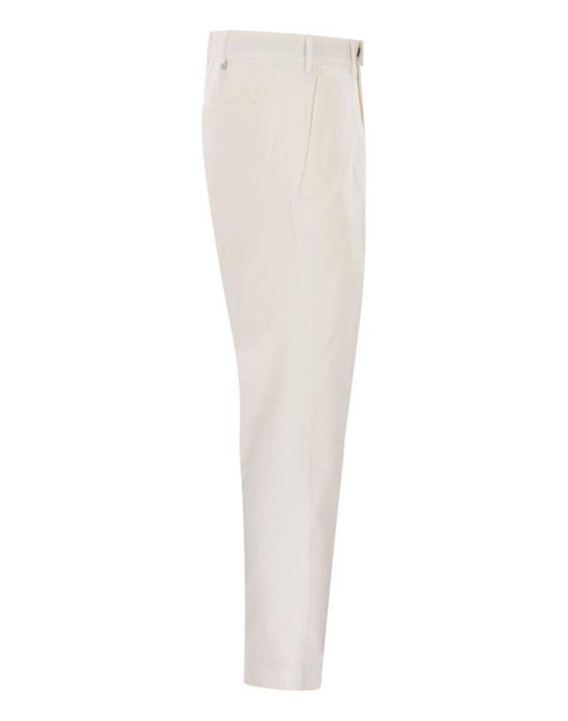 피티 토리노 [해외직구] 25FW 피티토리노 스트레이트 팬츠 CORSZ1Z00FWD SD73 0010 WHITE 착용컷