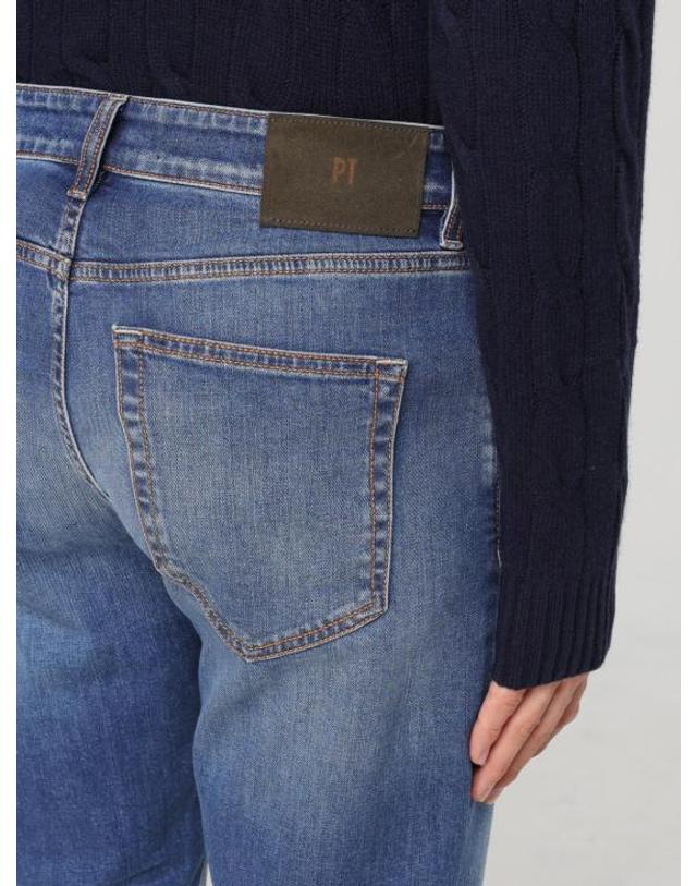 피티 토리노 [해외직구] 24FW 피티토리노 데님 팬츠 C50TP05B0IM5310 ML17 Stone Washed 착용컷