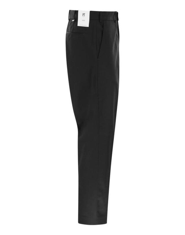 피티제로우노 [해외직구] 26FW 피티제로우노 수트 팬츠 CORFZ1Z00FWDSD74 0990 BLACK 착용컷