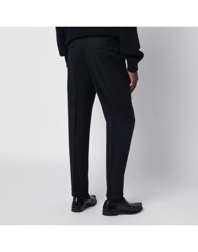 피티제로우노 [해외직구] 26FW 피티제로우노 스트레이트 팬츠 CORFZAZ40FWDRB11 0360 BLUE 착용컷