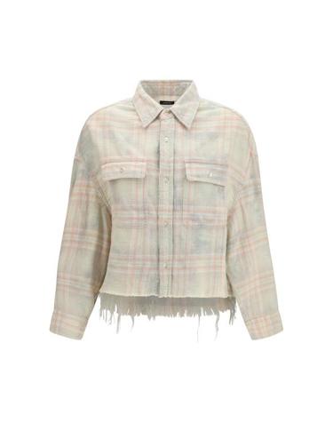 [해외직구] 26FW 알13 크롭 워크셔츠 R13W7298 R853B BEIGE