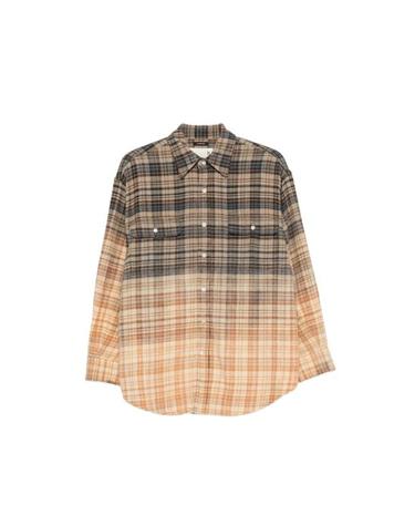 [해외직구] 26FW 알13 긴팔 셔츠 R13WR415 R855B BLUYE NEUTRALS BLUE
