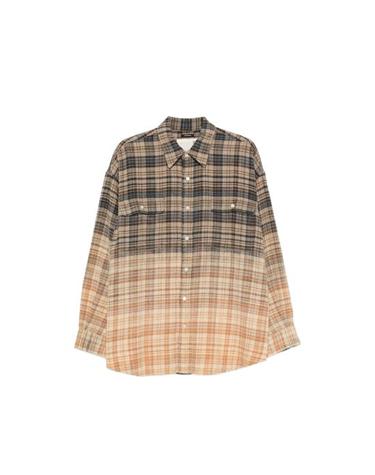 [해외직구] 26FW 알13 긴팔 셔츠 R13WR415 R855B BLYEL NEUTRALS