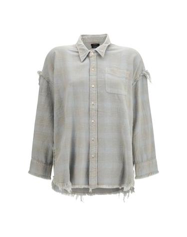 [해외직구] 26FW 알13 셔츠 R13WR075 R860B LIGHT BLUE
