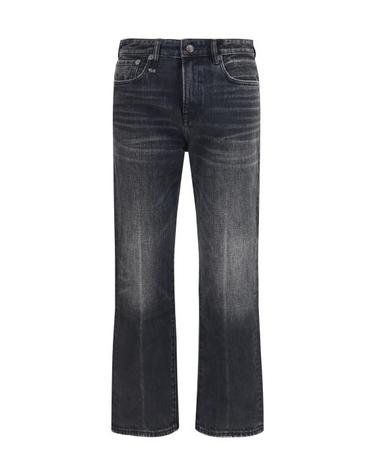 [해외직구] 26FW 알13 스트레이트 팬츠 R13WD103D503D BRIXTON BLACK