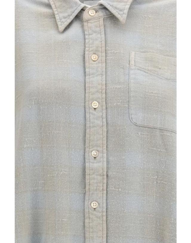 알13 [해외직구] 26FW 알13 셔츠 R13WR075 R860B LIGHT BLUE 착용컷