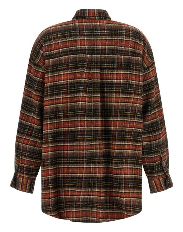 알13 [해외직구] 26FW 알13 셔츠 R13WR415R854BBROWNDARKGREYPLAID Multicolor 착용컷