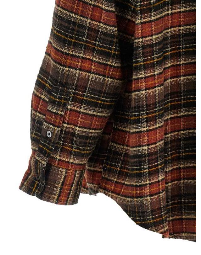 알13 [해외직구] 26FW 알13 셔츠 R13WR415R854BBROWNDARKGREYPLAID Multicolor 착용컷