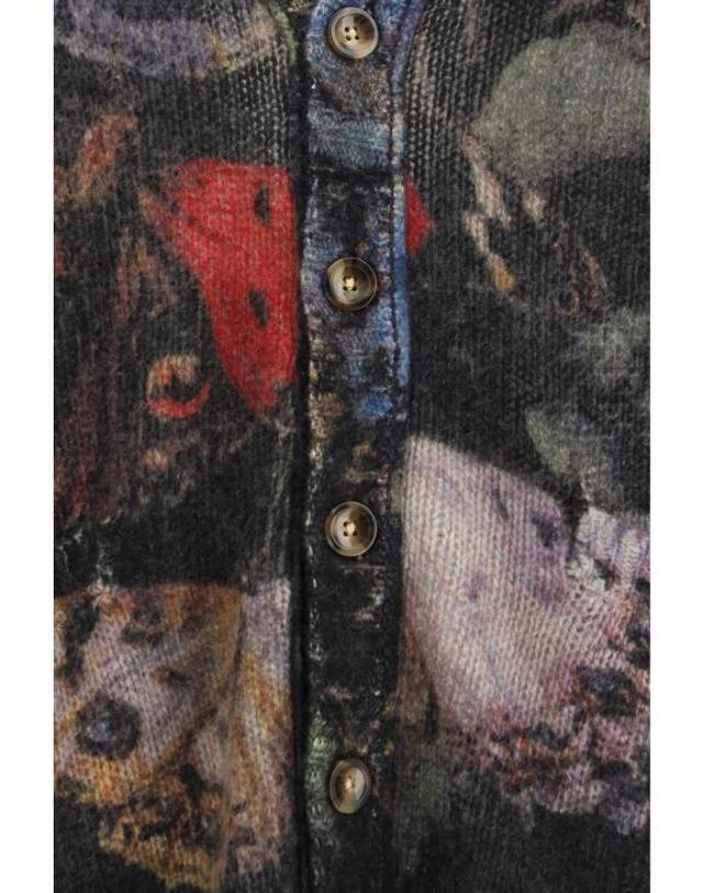 알13 [해외직구] 26FW 알13 스웨터 R13WY382Y334B RED BLUE BLACK BUTTERFLY 착용컷