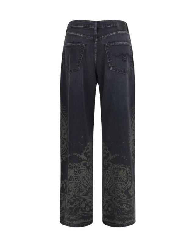 알13 [해외직구] 26SS 알13 스트레이트 팬츠 R13W3147D441B BAROQUE BLACK 착용컷