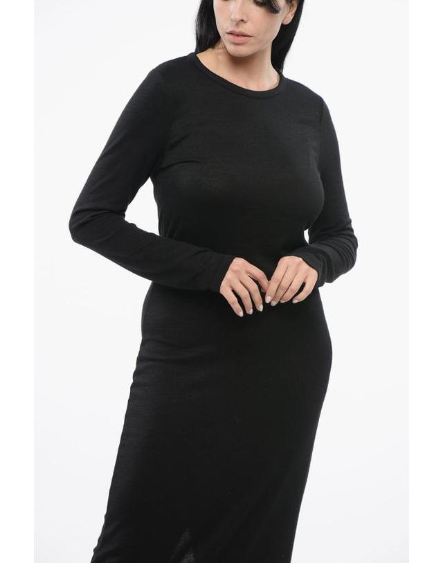랙앤본 [해외직구] 랙앤본 롱 원피스 WCC23H3007C707 0 BLACK Black 착용컷