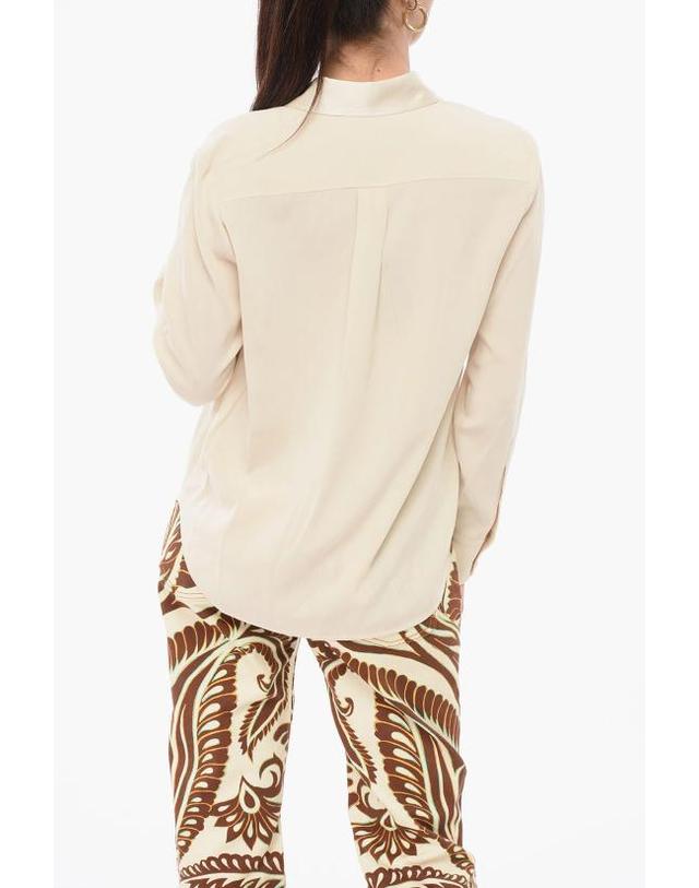 랙앤본 [해외직구] 랙앤본 블라우스 WAW23SA0447544 0 IVORY Beige 착용컷