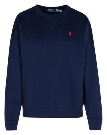 [해외직구] 26FW 폴로 랄프로렌 포니로고 자수 플리스 스웨트 셔츠 211943006002 Navy