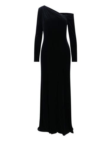[해외직구] 25FW 랄프 로렌 미디 원피스 253 979962 001 Black