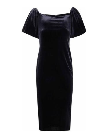 [해외직구] 25FW 랄프 로렌 미디 원피스 253P03431001 Black