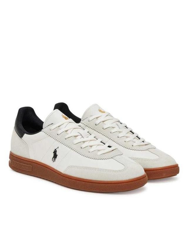 폴로 [해외직구] 26FW 랄프 로렌 스니커즈 809961181001 WHITE 착용컷