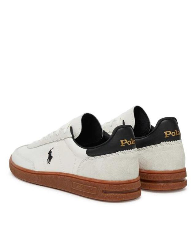폴로 [해외직구] 26FW 랄프 로렌 스니커즈 809961181001 WHITE 착용컷