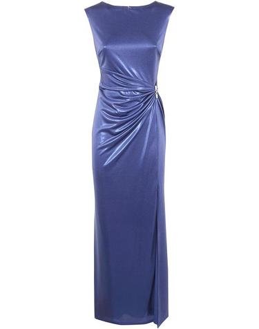 [해외직구] 26SS 랄프 로렌 미디 원피스 253P04060002 REFINED BLUE