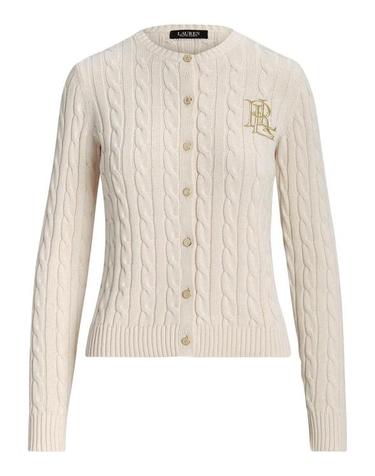[해외직구] 26SS 랄프 로렌 가디건 200932225001CR White