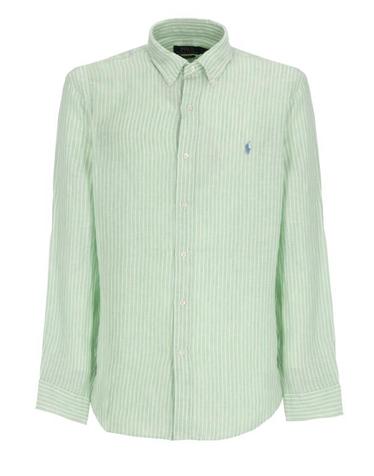 [해외직구] 26SS 랄프 로렌 긴팔 셔츠 710B15594 007 Verde
