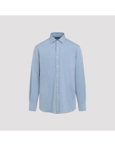 [해외직구] 26FW 랄프로렌 퍼플라벨 긴팔 셔츠 791P17471002 WINWARD BLUE