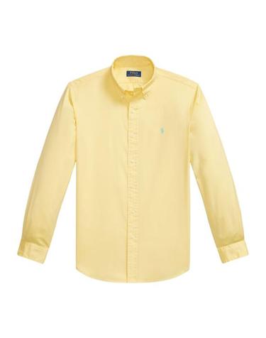 [해외직구] 26SS 랄프 로렌 긴팔 셔츠 710B20512 005 Yellow