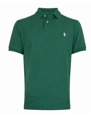 [해외직구] 26SS 랄프 로렌 폴로 티셔츠 710680784427 ANTIQUE GREEN CREAM PP