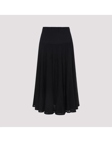 [해외직구] 26SS 랄프 로렌 롱 스커트 290P13190001 BLACK