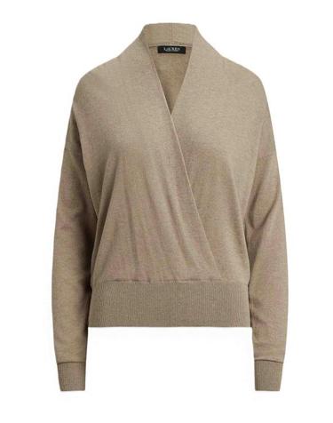 [해외직구] 25FW 랄프 로렌 긴팔 티셔츠 200979635001 Cream
