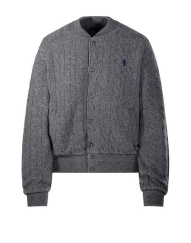 [해외직구] 26FW 랄프 로렌 봄버 자켓 211B30888001 FLANNEL GREY HEATHER
