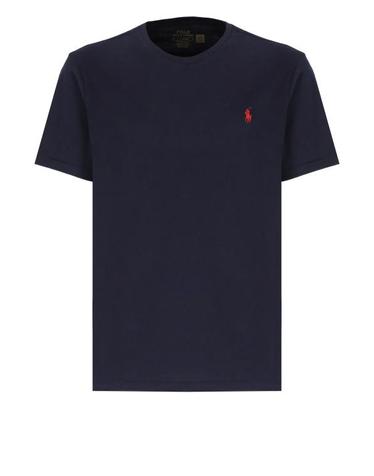[해외직구] 26FW 랄프 로렌 반팔 티셔츠 710680785 004 BLUE