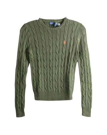 [해외직구] 26FW 랄프 로렌 스웨터 211971869 510 GREEN
