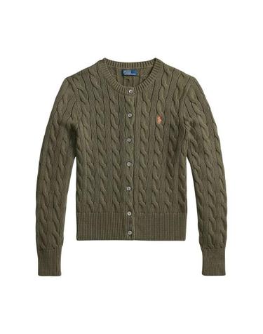 [해외직구] 26FW 랄프 로렌 가디건 211971868 512 GREEN