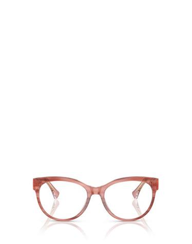 [해외직구] 26FW 랄프 로렌 안경 RA7173U 6203 SHINY MILKY RED DEMI PINK