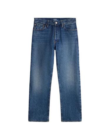 [해외직구] 26FW 랄프 로렌 스트레이트 팬츠 710B19633 001 DENIM BLUE