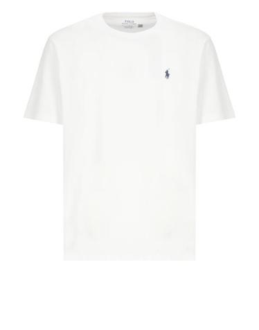 [해외직구] 26FW 랄프 로렌 반팔 티셔츠 710680785 003 WHITE