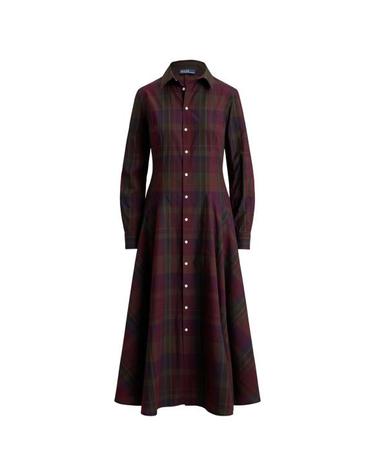 [해외직구] 26FW 랄프 로렌 미디 원피스 211B17450 001 GREEN