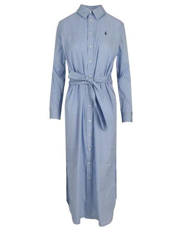 [해외직구] 26FW 랄프 로렌 롱 원피스 211A96362001 400 BLUE