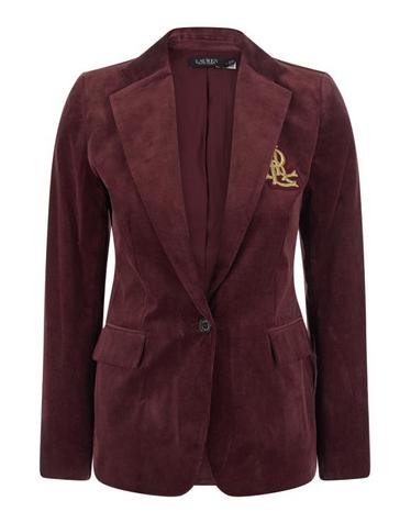 [해외직구] 26FW 랄프 로렌 수트 자켓 200P14619500 Bordeaux