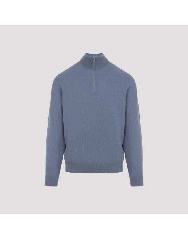 폴로 [해외직구] 26SS 랄프로렌 퍼플라벨 스웨터 790965745007 SOFT BLUE 착용컷