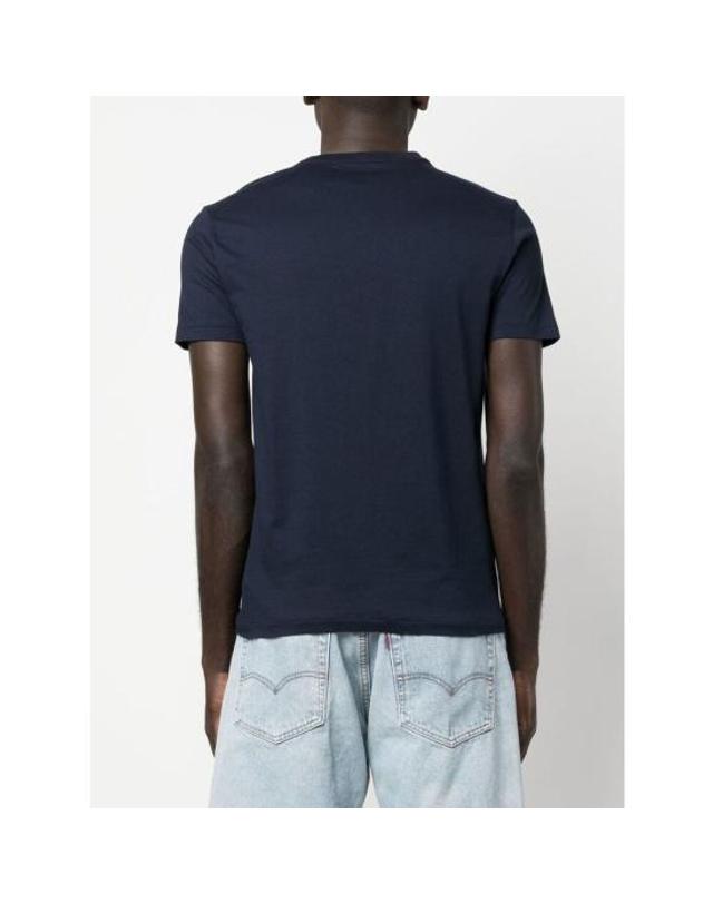 폴로 [해외직구] 26SS 랄프 로렌 반팔 티셔츠 710680785004 INK BLUE 착용컷