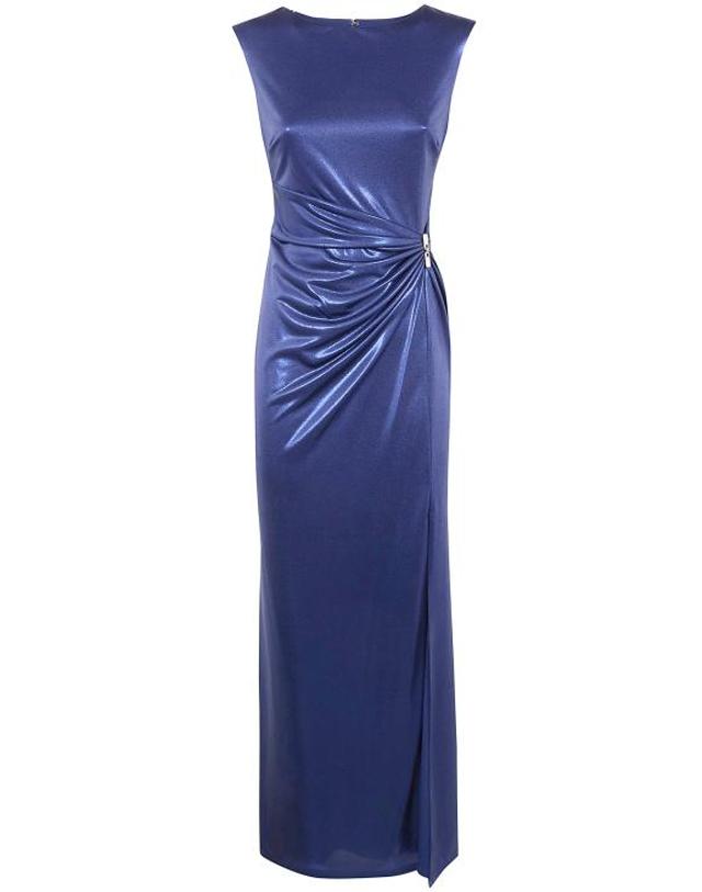 폴로 [해외직구] 26SS 랄프 로렌 미디 원피스 253P04060002 REFINED BLUE 착용컷