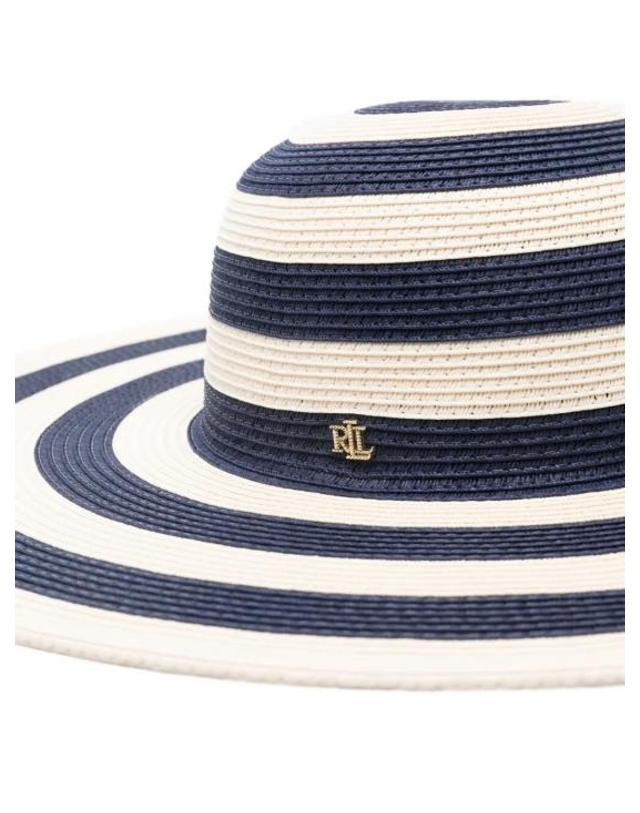 폴로 [해외직구] 26SS 랄프 로렌 모자 454P09706001 NAVY NATURAL 착용컷