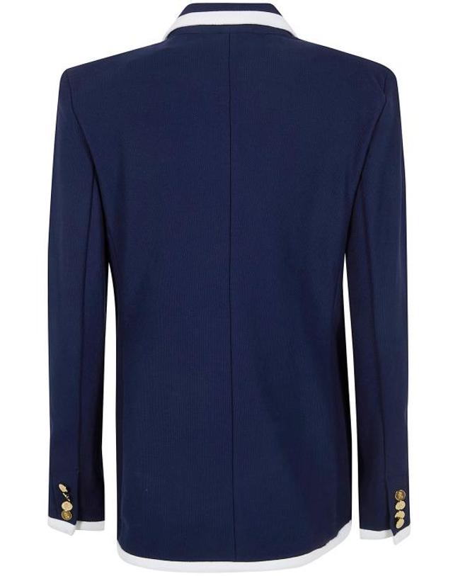 폴로 [해외직구] 26SS 랄프 로렌 수트 자켓 200P03759001 REFINED NAVY WHITE 착용컷